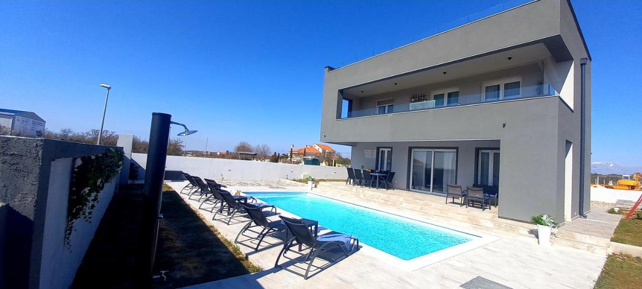Villa Tia With Heated Pool & Jacuzzi Murvica  ภายนอก รูปภาพ